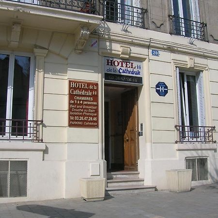 Hotel De La Cathedrale Reims Exterior photo